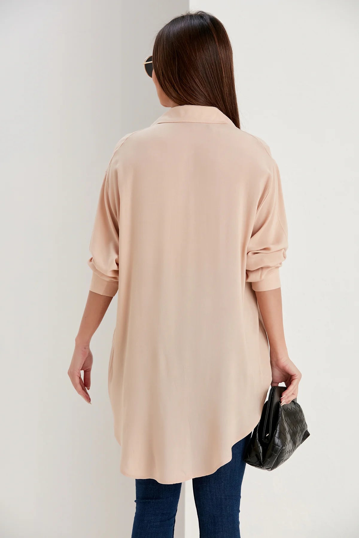 OVERSIZE SHIRT IN BEIGE